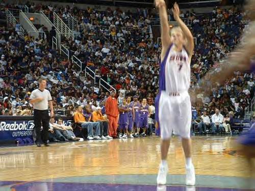 Nick in a basketball game!!