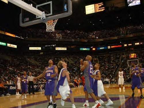 nick playing basketball