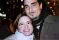 Kev and I outside 'Chicago' 1/24/03 